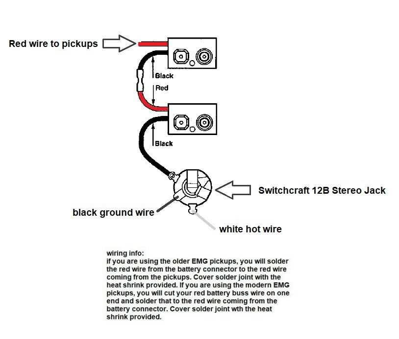 1 4 jack wiring diagram