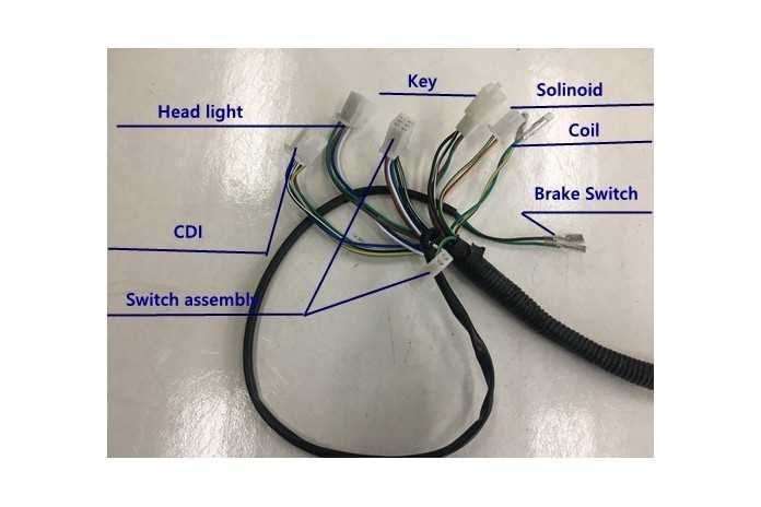 110cc chinese quad wiring diagram