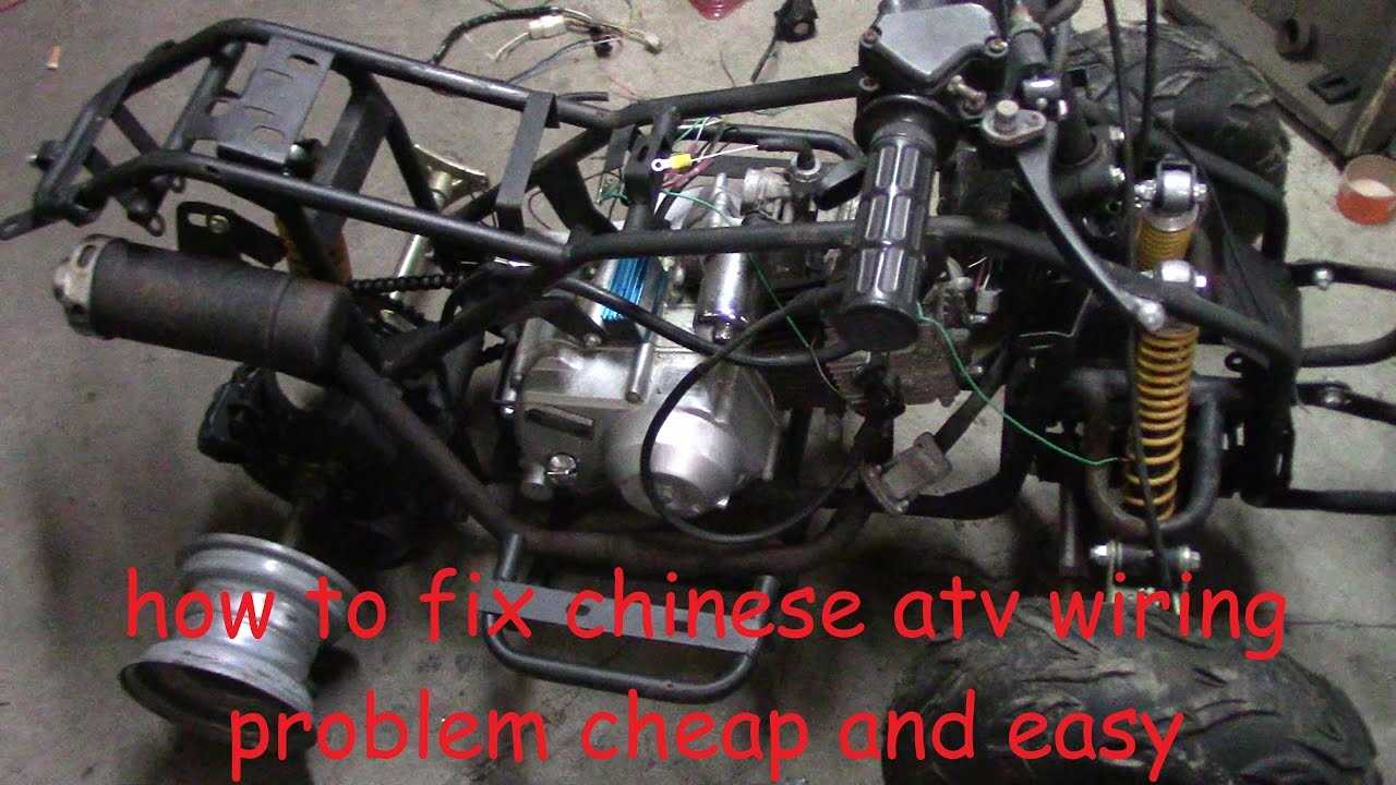 110cc chinese quad wiring diagram