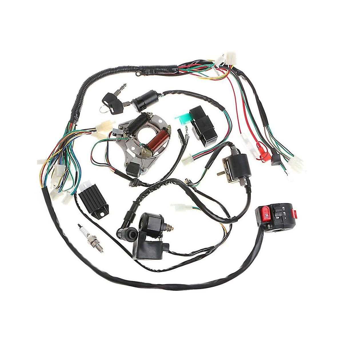 110cc wiring harness diagram