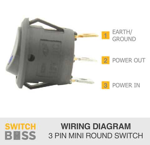 12 volt 4 pole rocker switch wiring diagram