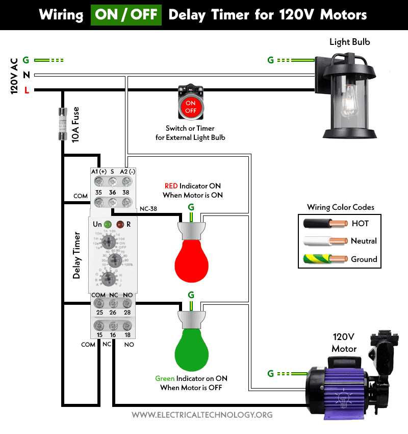 120v relay wiring diagram