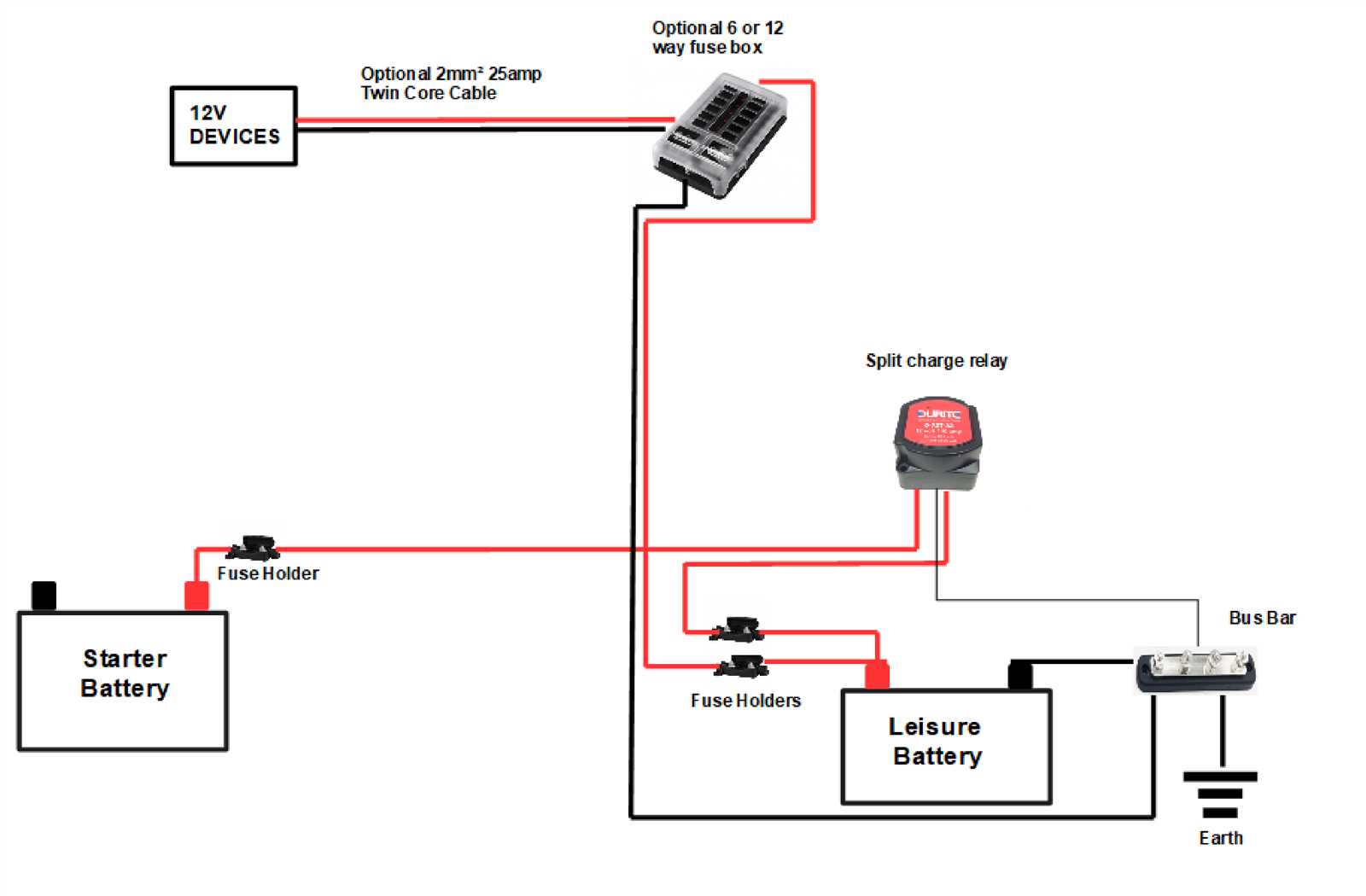 12v battery isolator switch wiring diagram