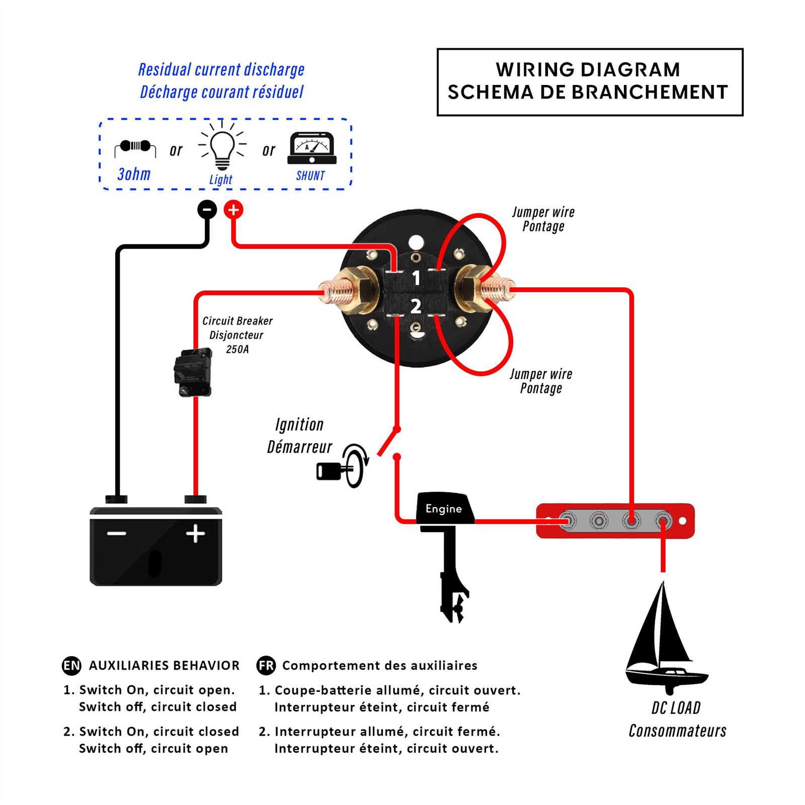 12v battery isolator switch wiring diagram