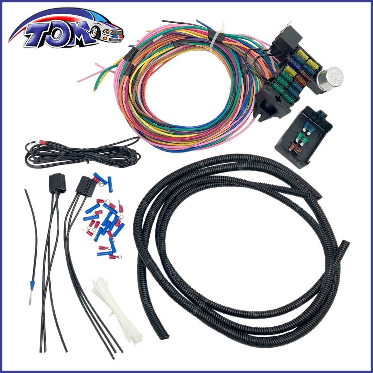 14 circuit wiring harness diagram