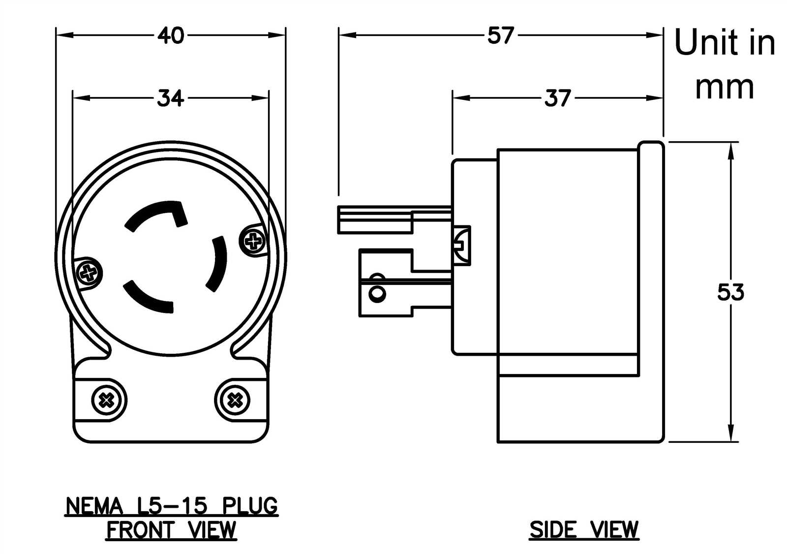 15 amp plug wiring diagram