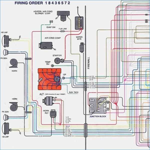 1957 chevy wiring diagram