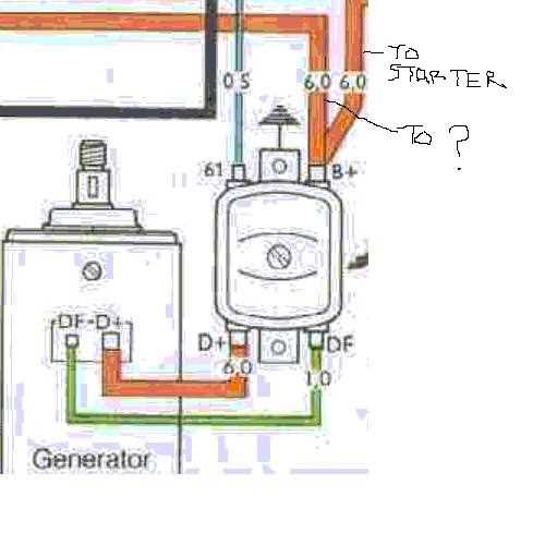 1972 vw beetle voltage regulator wiring diagram