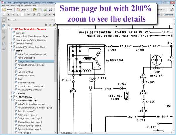 1973 ford f100 wiring diagram