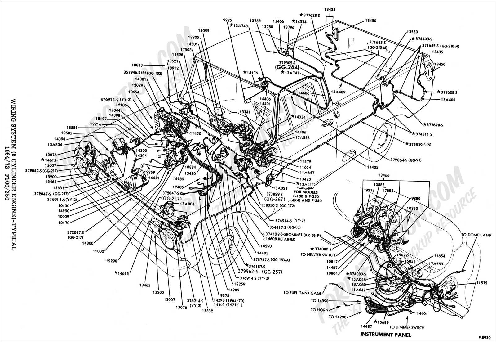 1973 ford f100 wiring diagram