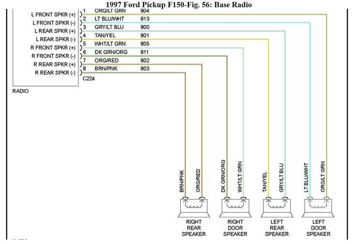 1993 ford ranger radio wiring diagram