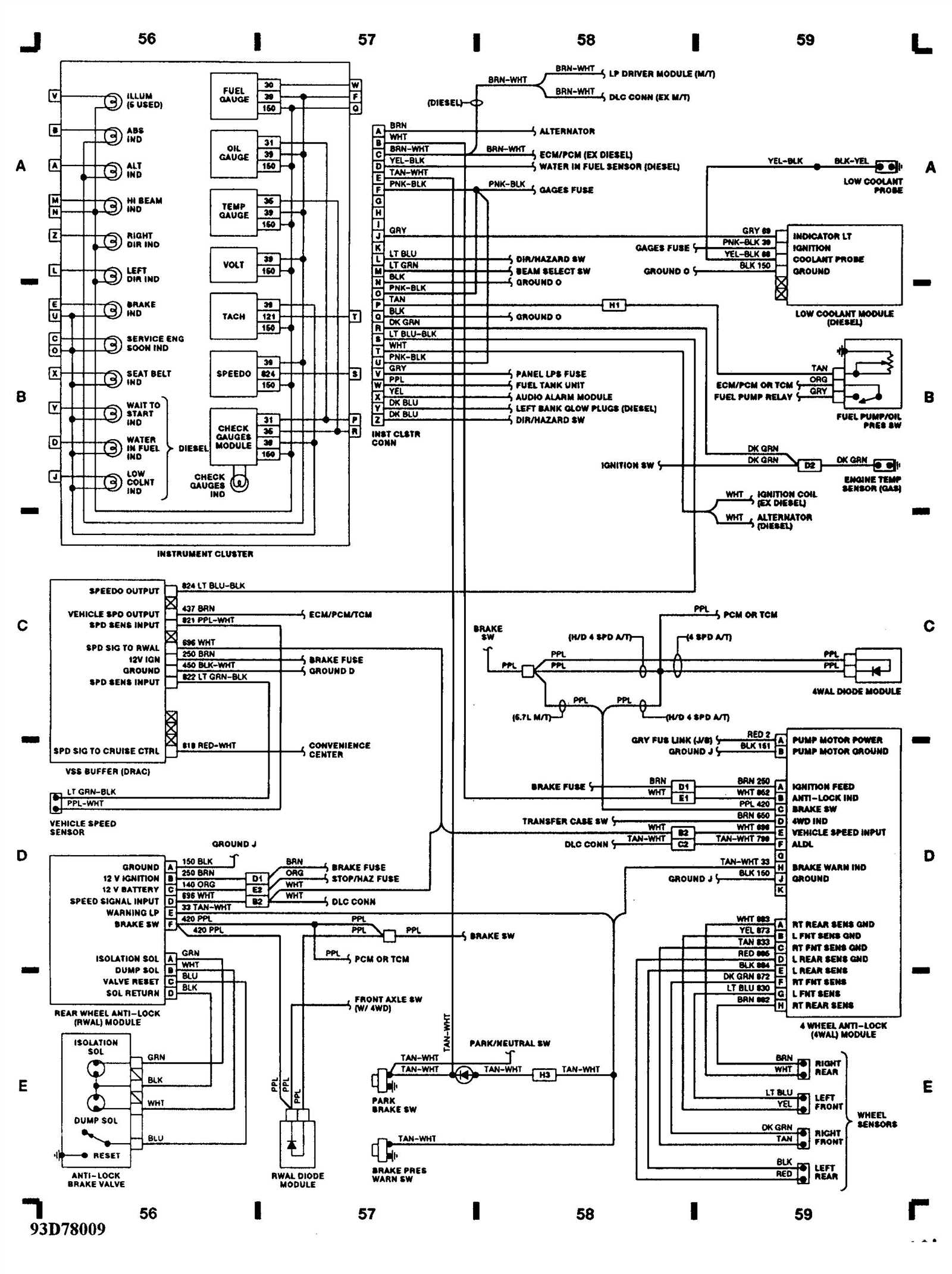 1998 5.7 vortec wiring harness diagram