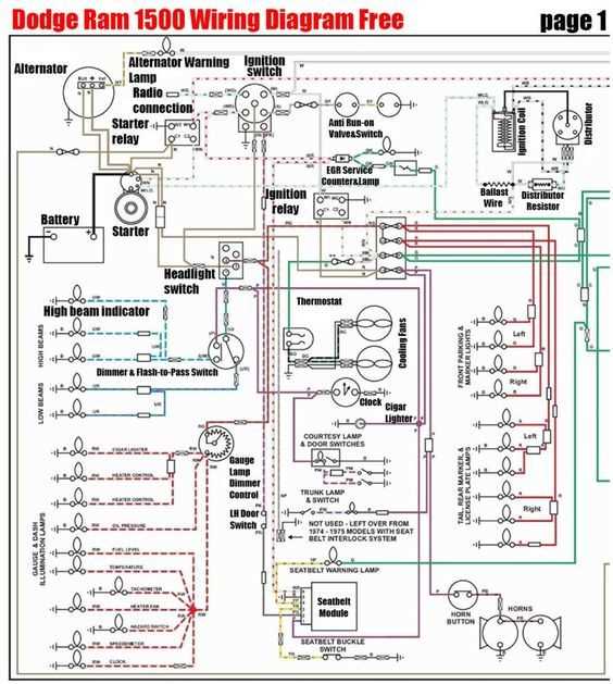 1998 dodge ram radio wiring diagram