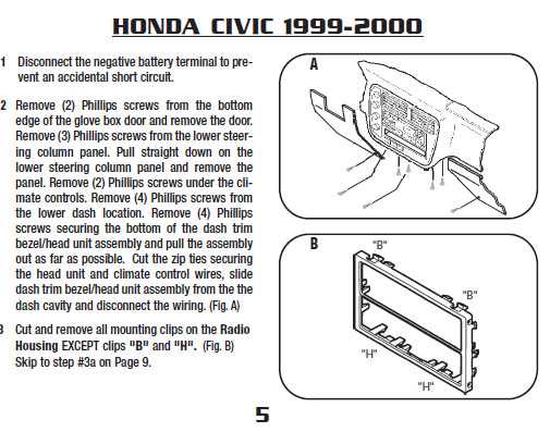 1999 honda accord stereo wiring diagram