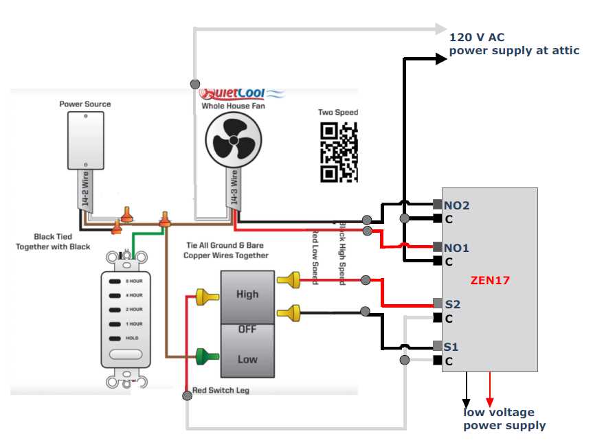 2 speed fan wiring diagram