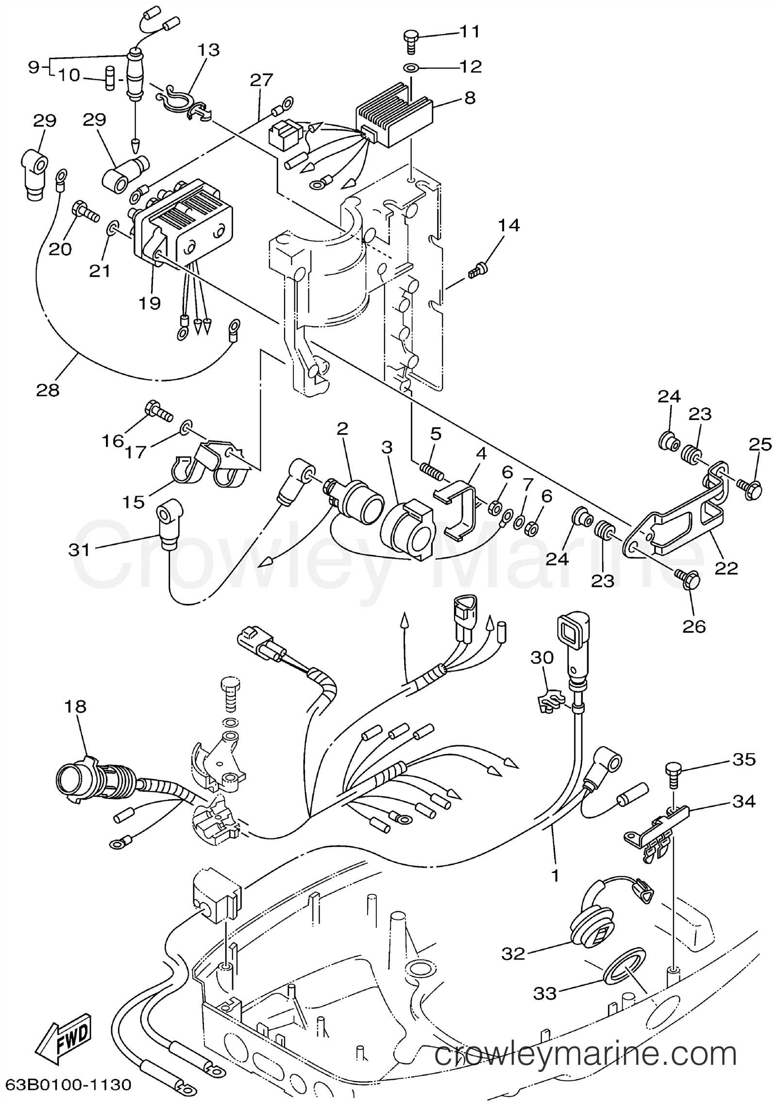 2 stroke 40 hp mercury outboard wiring diagram