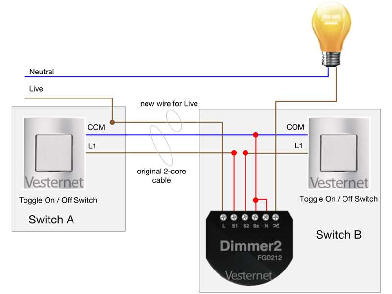 2 way toggle switch wiring diagram