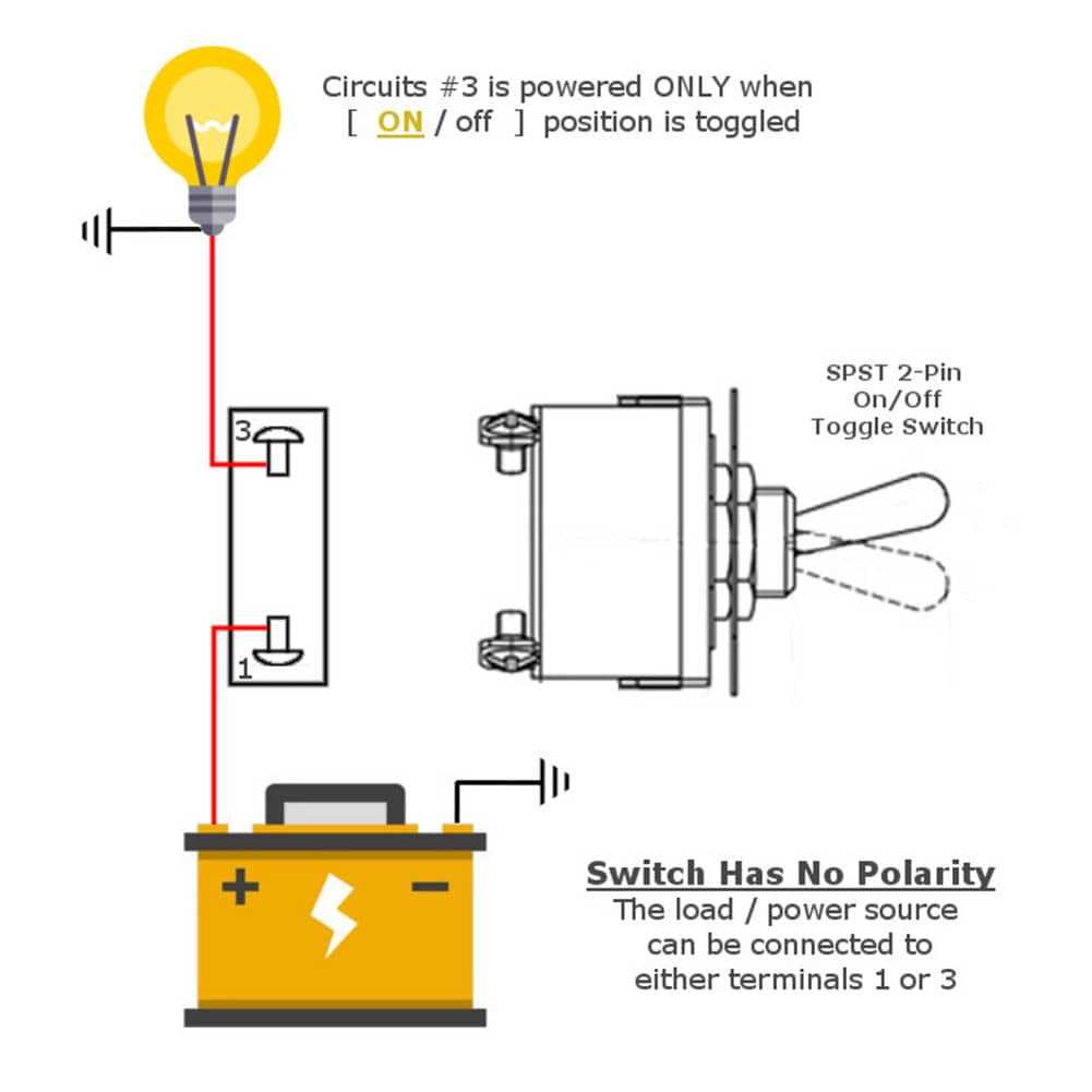 2 way toggle switch wiring diagram