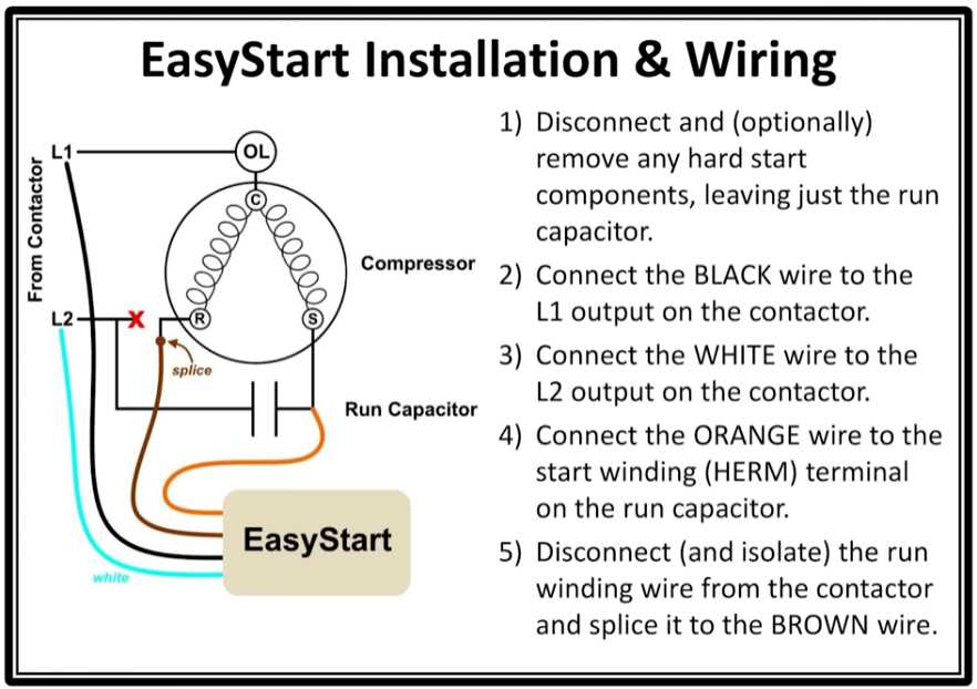 2 wire hard start kit wiring diagram