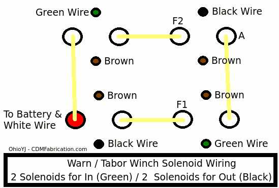 2 wire winch wiring diagram