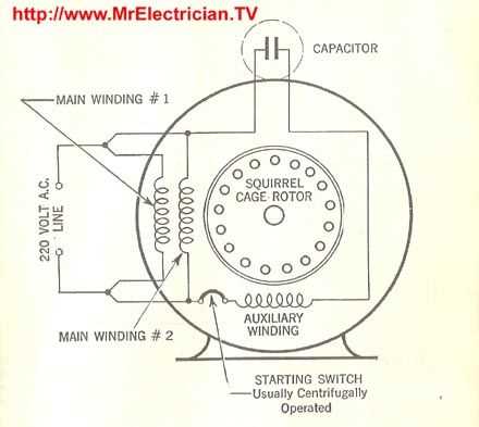 2 speed single phase motor wiring diagram