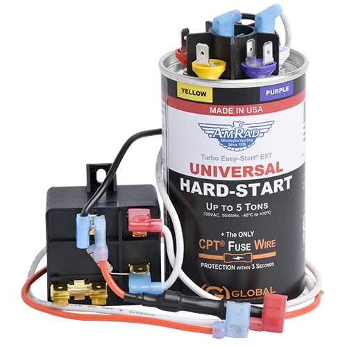 2 wire hard start kit wiring diagram