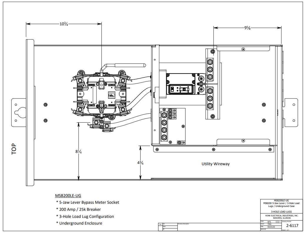 200 amp meter box wiring diagram