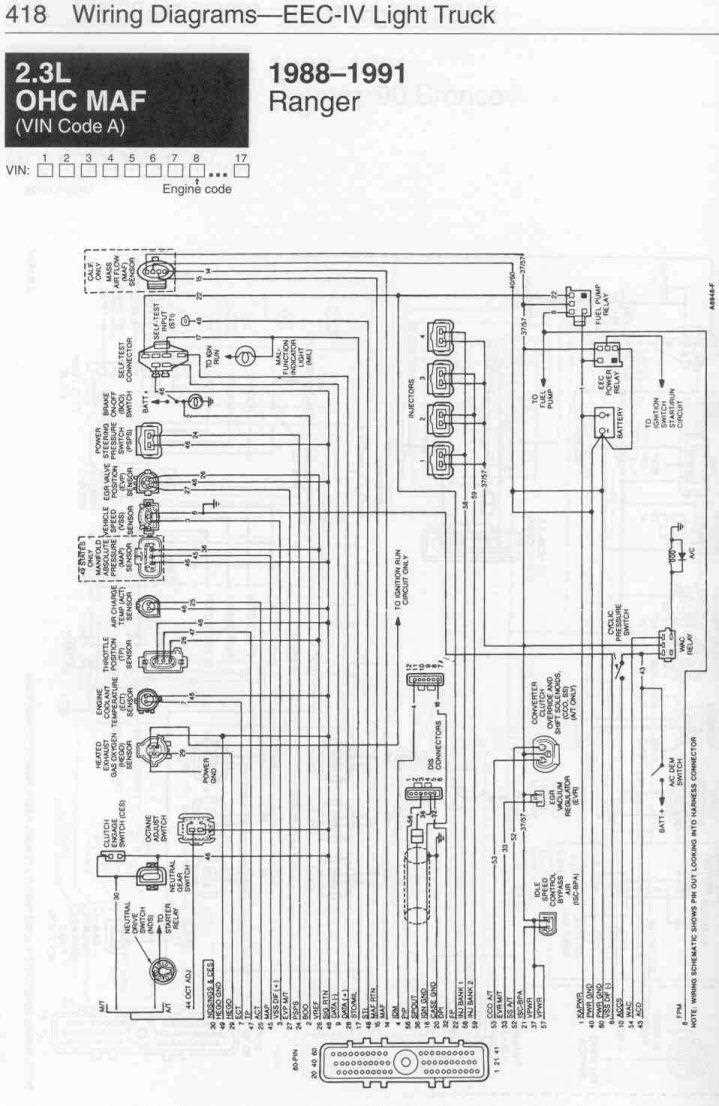 2000 ford ranger radio wiring diagram