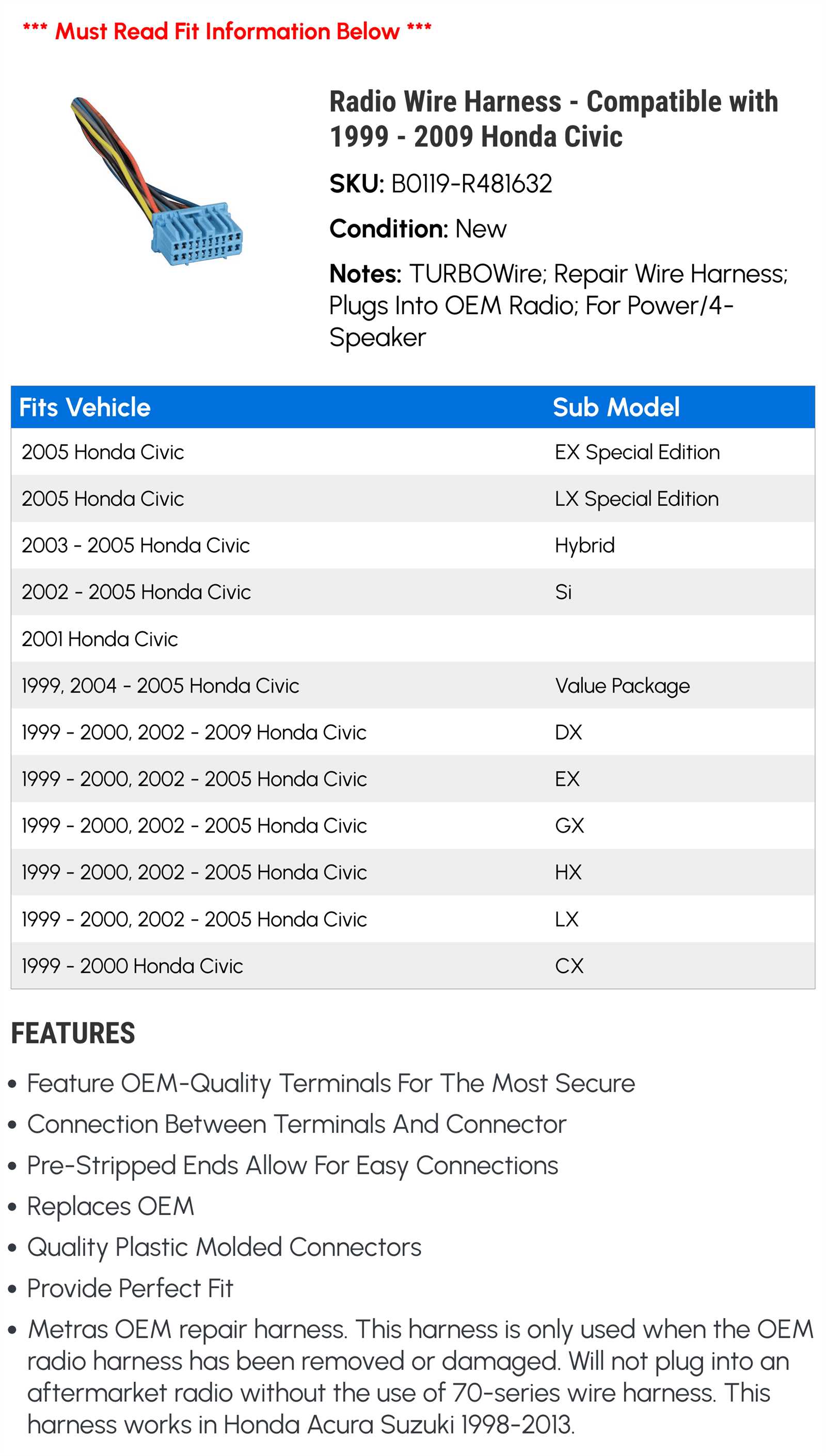 2000 honda civic stereo wiring diagram