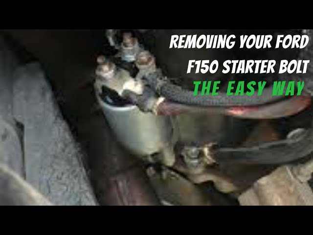 2001 ford f150 starter wiring diagram