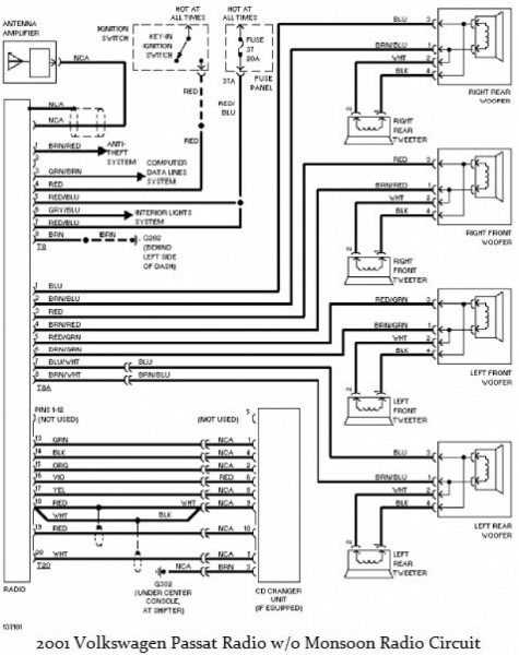 2003 vw jetta stereo wiring diagram