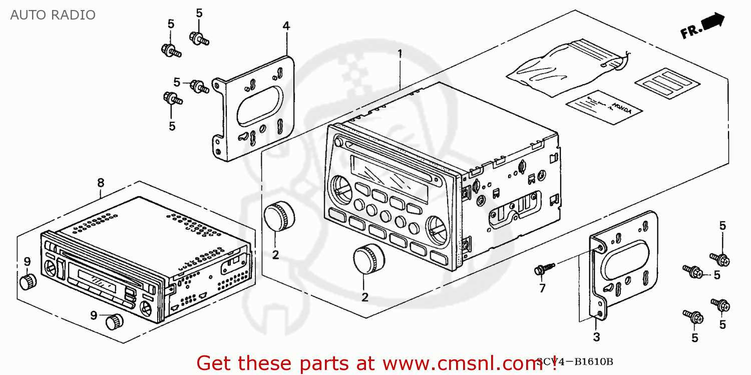 2003 honda crv radio wiring diagram