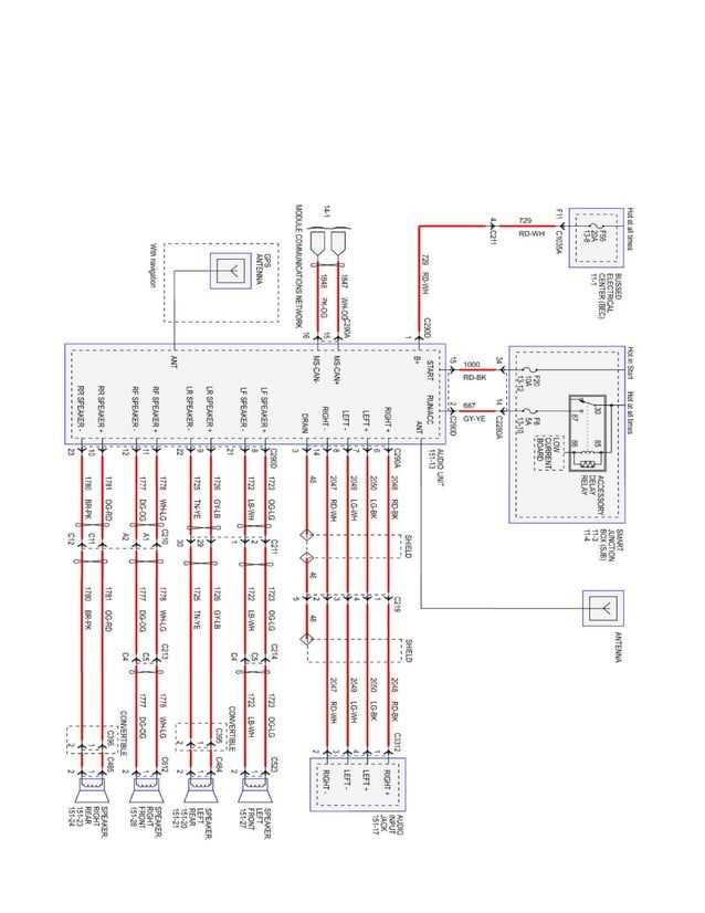 2003 mustang radio wiring diagram