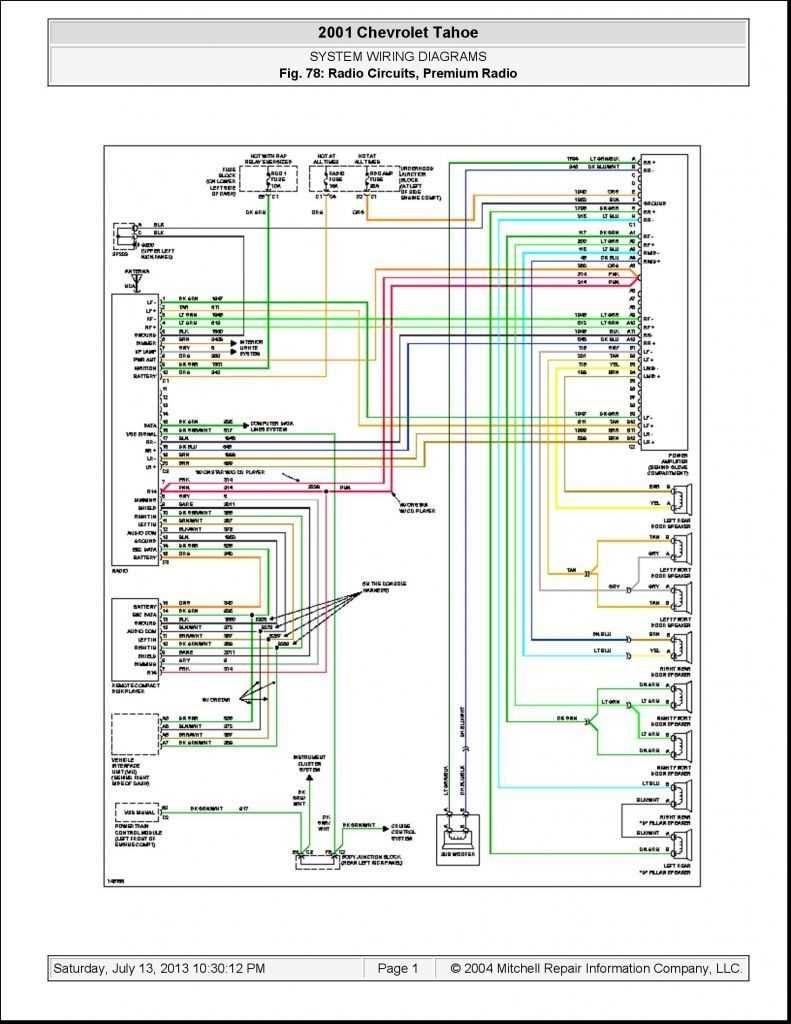 2003 silverado stereo wiring diagram