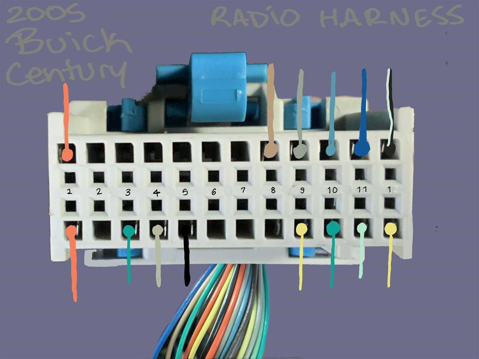 2004 buick lesabre radio wiring diagram