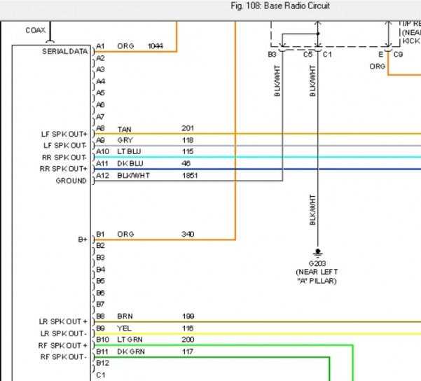 2004 chevrolet silverado wiring diagram