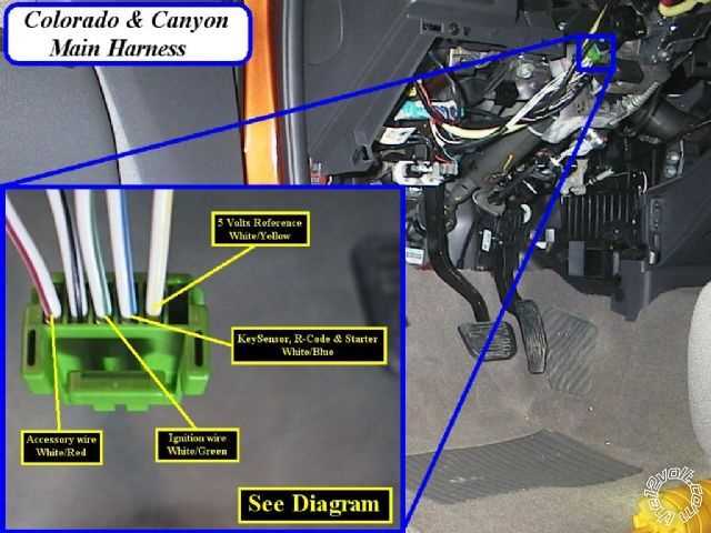 2004 chevy colorado stereo wiring diagram