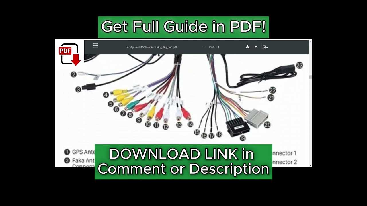 2005 dodge ram 1500 radio wiring diagram