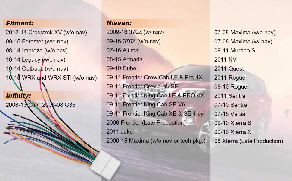 2005 nissan altima radio wiring diagram