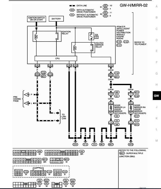 2005 silverado mirror wiring diagram