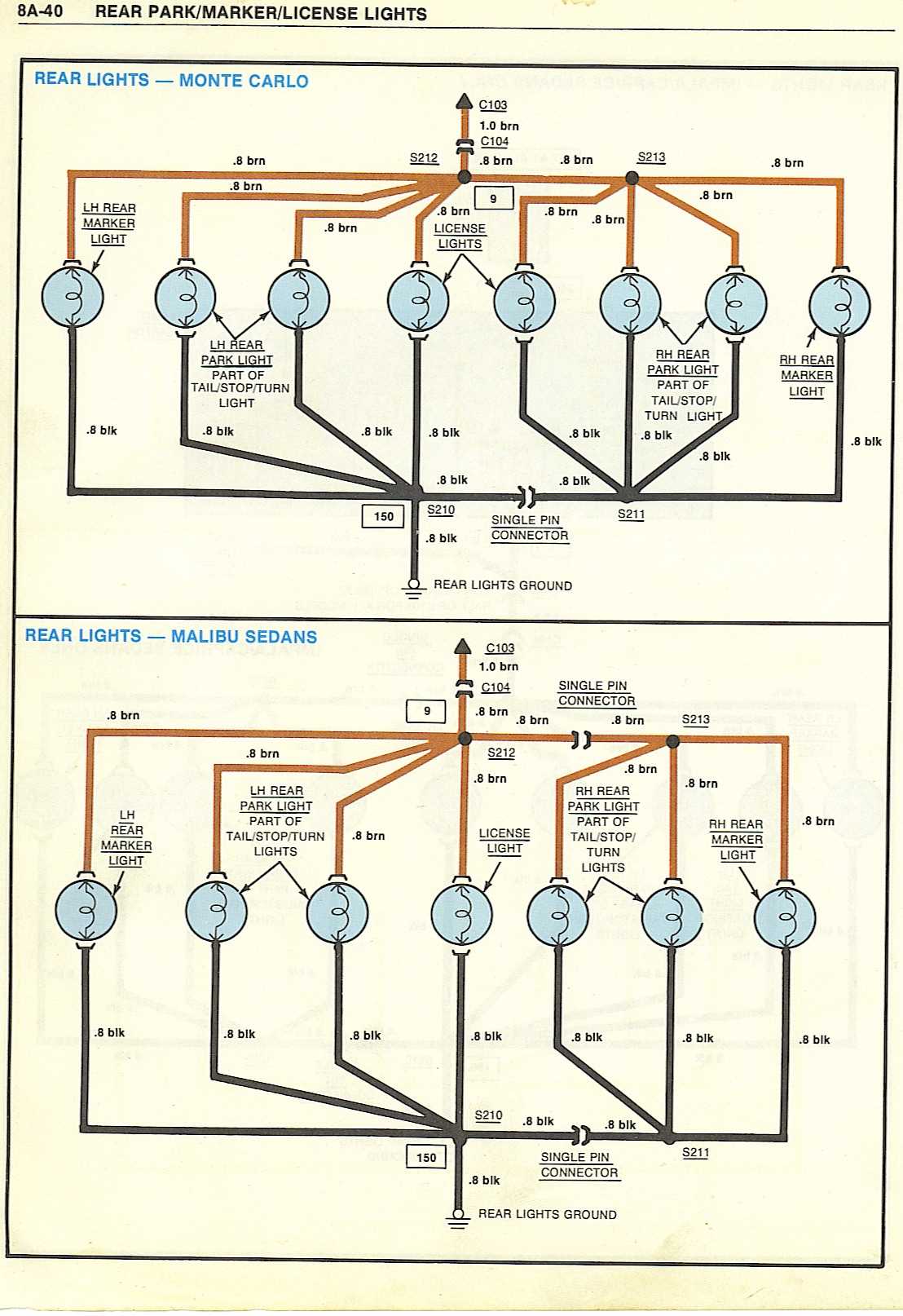 2005 silverado tail light wiring diagram