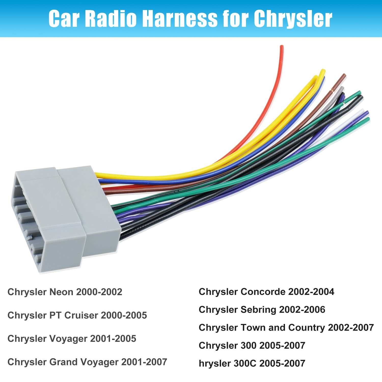 2006 chrysler 300 radio wiring diagram