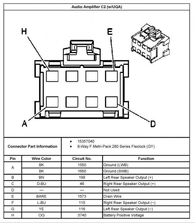 2006 gmc envoy radio wiring diagram