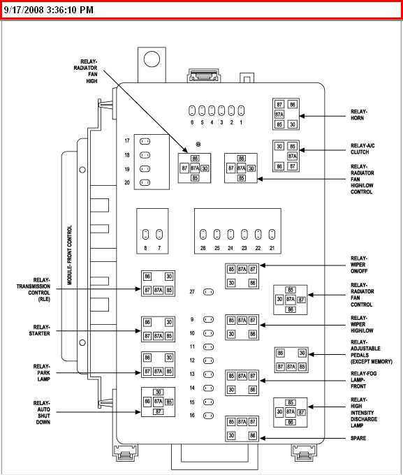 2006 chrysler 300c wiring diagram