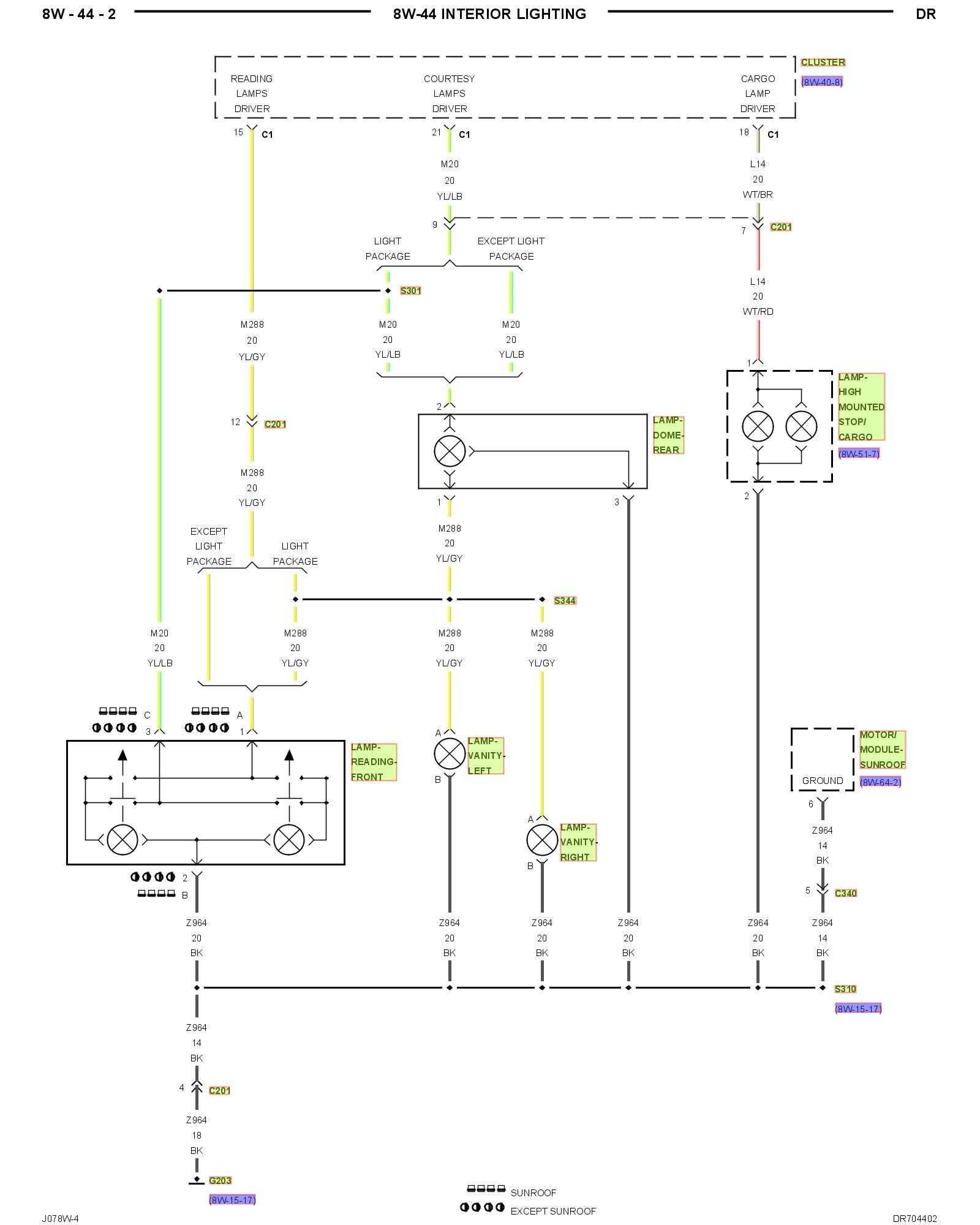 2006 dodge ram 2500 radio wiring diagram