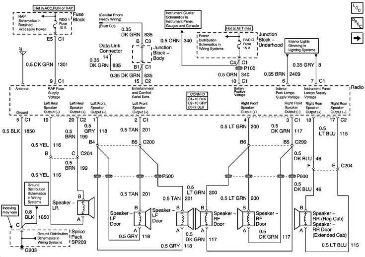 2007 silverado stereo wiring diagram