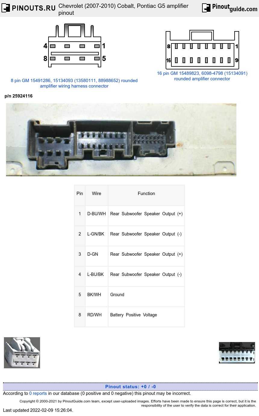 2010 chevy cobalt radio wiring diagram