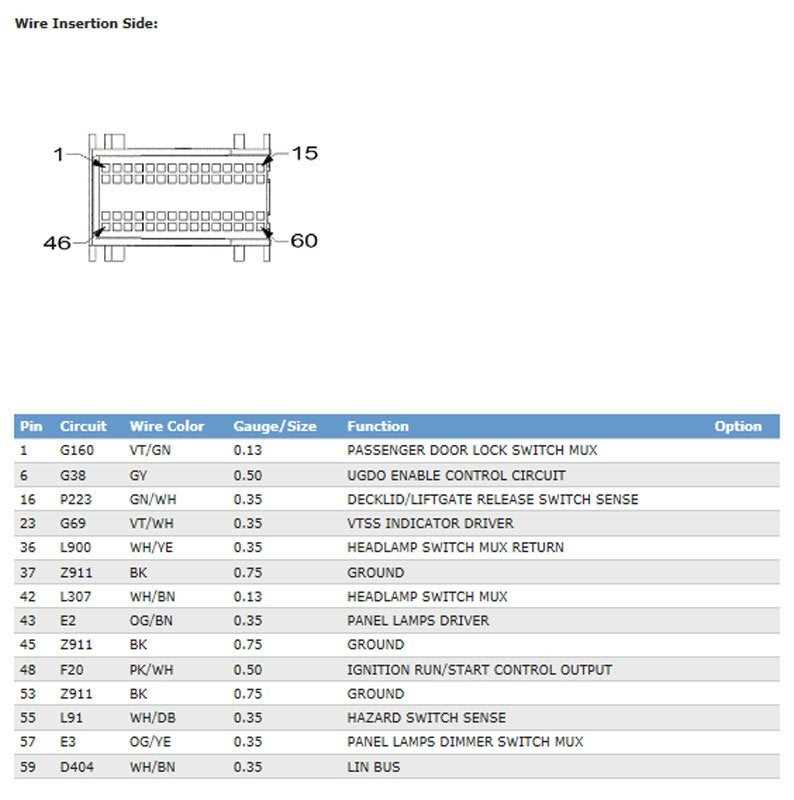 2013 ram 1500 radio wiring diagram