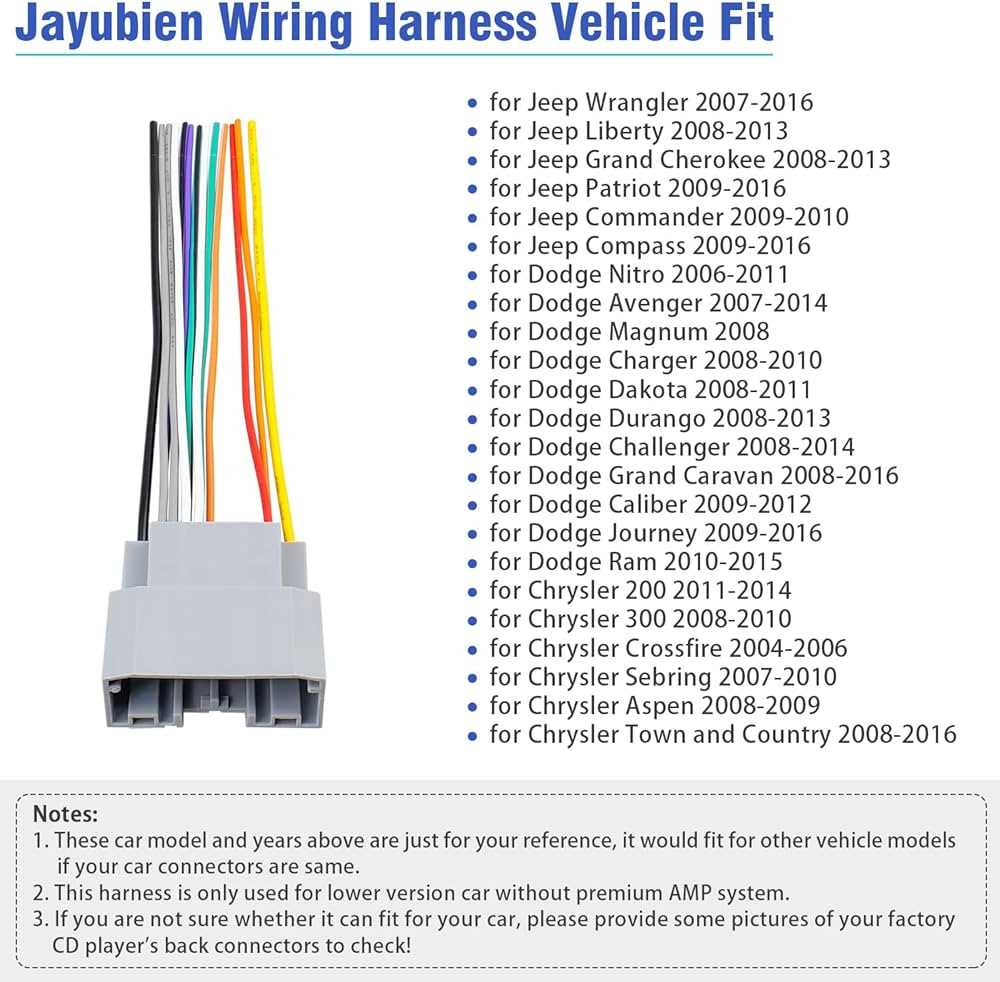 2014 jeep compass radio wiring diagram