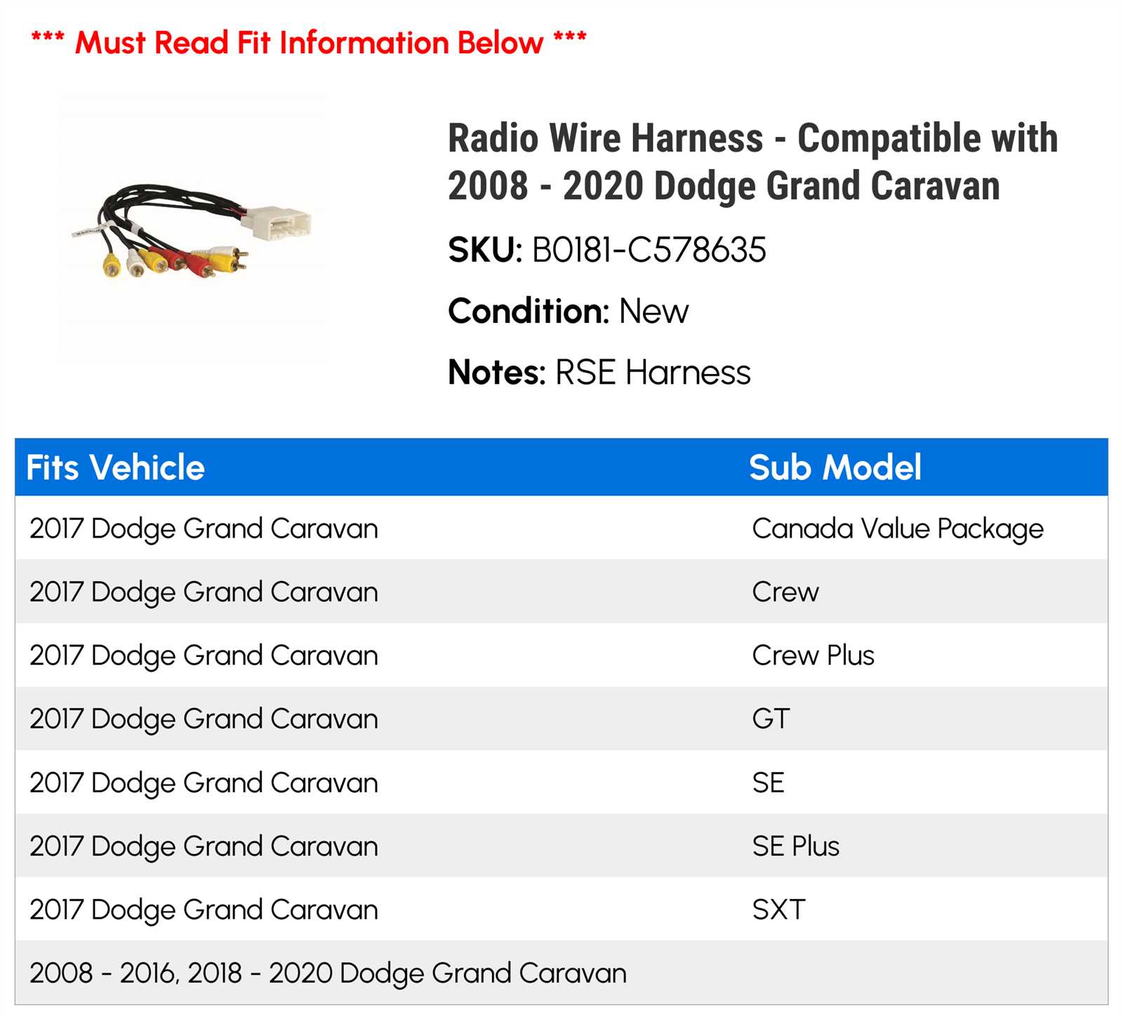 2014 dodge grand caravan radio wiring diagram